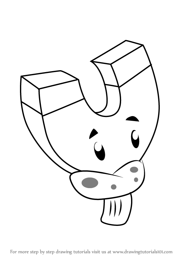 596x843 Learn How To Draw Magnet Shroom From Plants Vs Zombies - Plants Vs Zombies Drawing