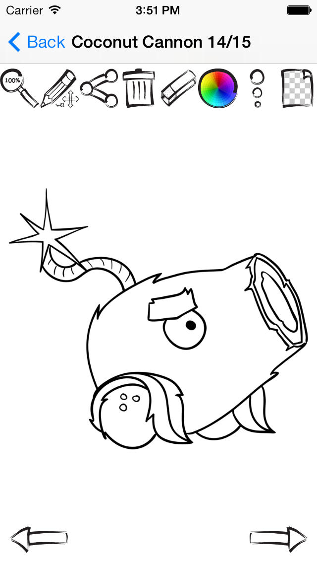 640x1136 How To Draw Plants Vs Zombies Version Apps - Plants Vs Zombies Drawing