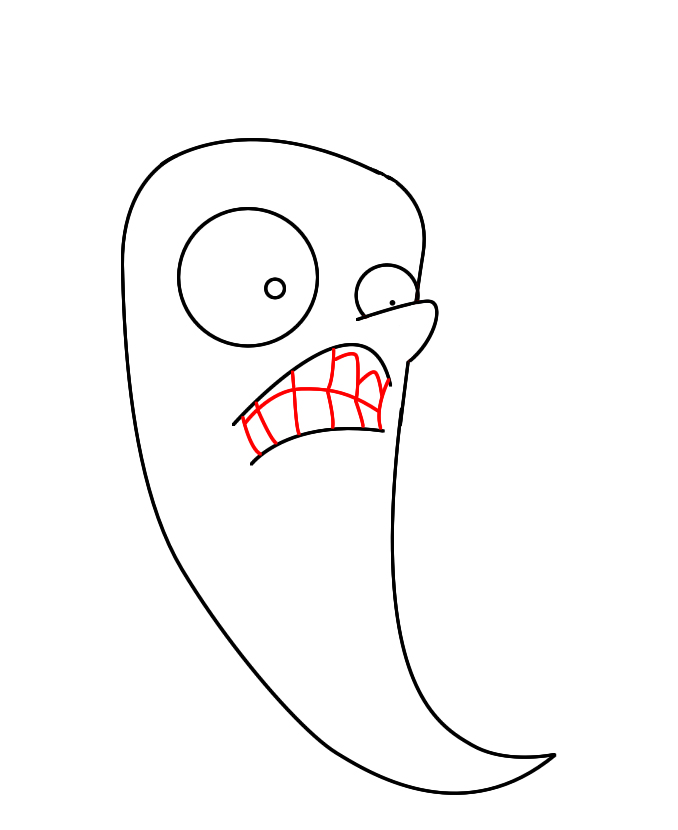 678x830 How To Draw The Jalapeno From Plants Vs Zombies - Plants Vs Zombies Drawing