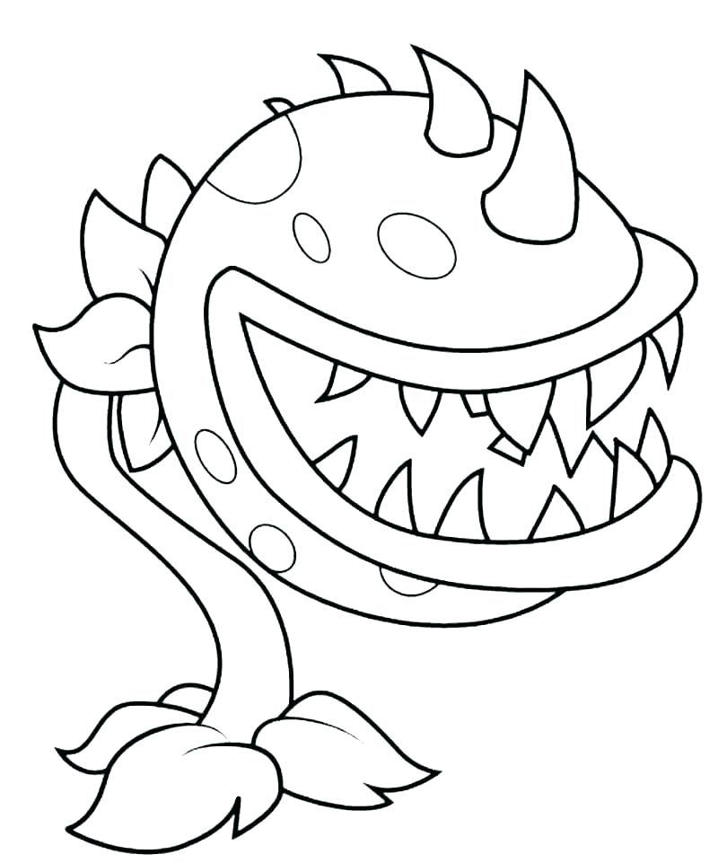 awesome plants vs zombies coloring pages pdf  anyoneforanyateam