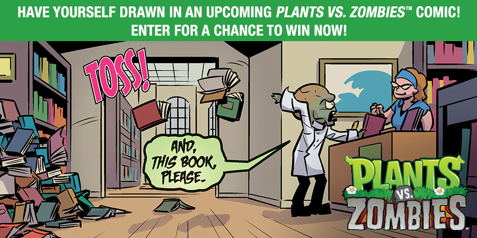 960x480 Calling All Librarians! We Want To Draw You Into An Upcoming - Plants Vs Zombies Drawing Book