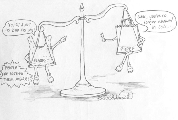 620x420 plastic bag banning may cause more problems - Plastic Bag Drawing