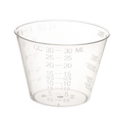 250x250 Medicine Cups - Plastic Cup Drawing