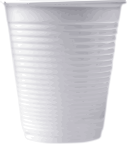 261x297 plastic cup clip art - Plastic Cup Drawing