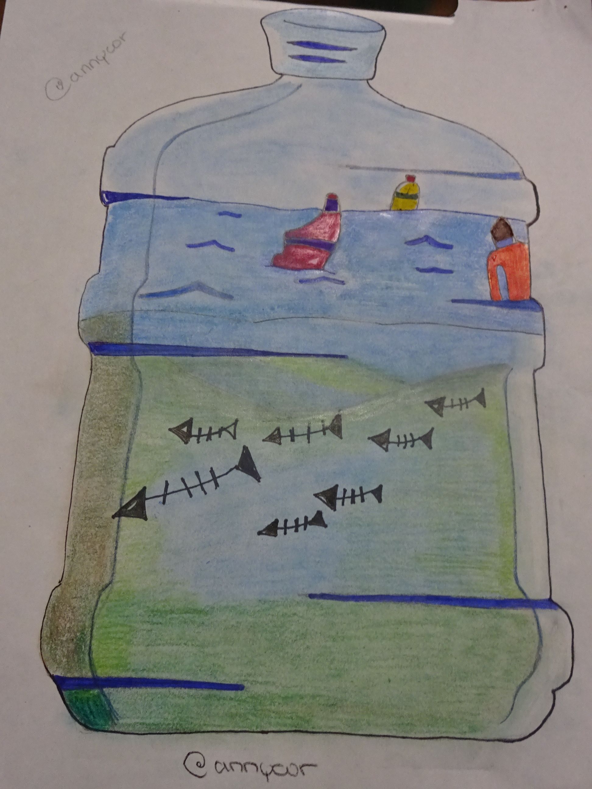 1944x2592 plastic contest save our seas! and win! - Plastic Drawings