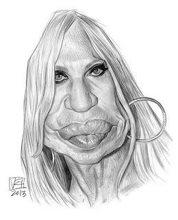 260x320 Donatella Versace - Plastic Surgery Drawing