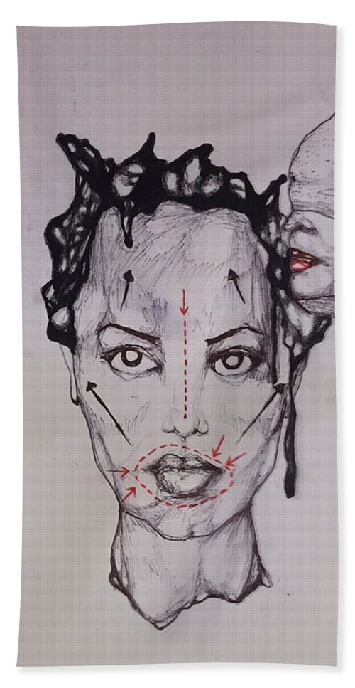 500x967 Plastic Surgery Beach Sheet For Sale - Plastic Surgery Drawing