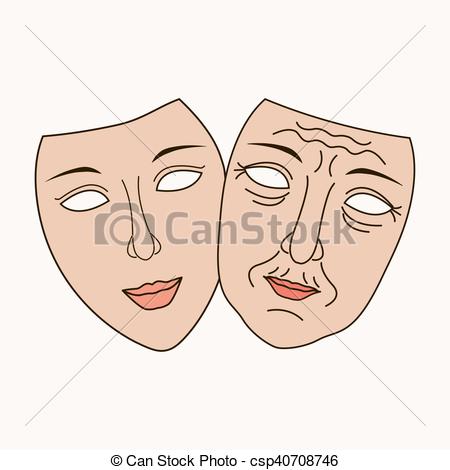 450x470 Vector Facial Plastic Surgery Concept, Composition For Banner - Plastic Surgery Drawing