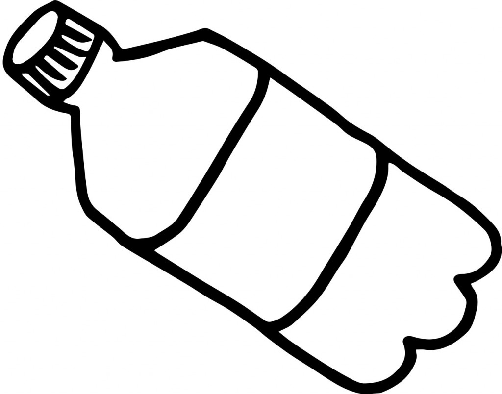 1024x804 Plastic Water Bottle Clipart Clipart Sirgo Cliparts - Plastic Water Bottle Drawing