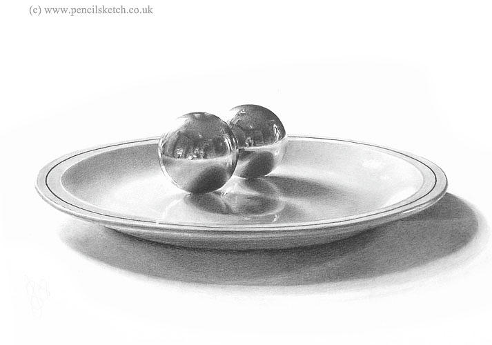 713x500 orbs on a plate drawing - Plate Drawing