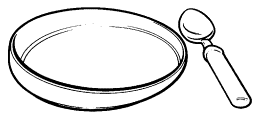 256x119 plate of cookies drawing - Plate Drawing