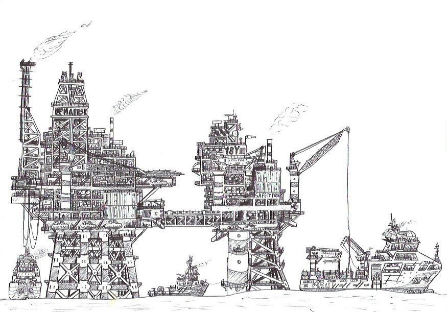875x611 Sketched - Platform Drawing