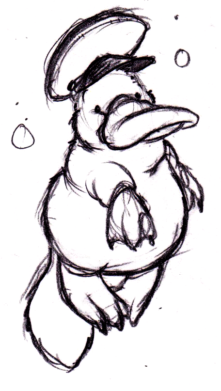 456x807 platypus - Platypus Drawing