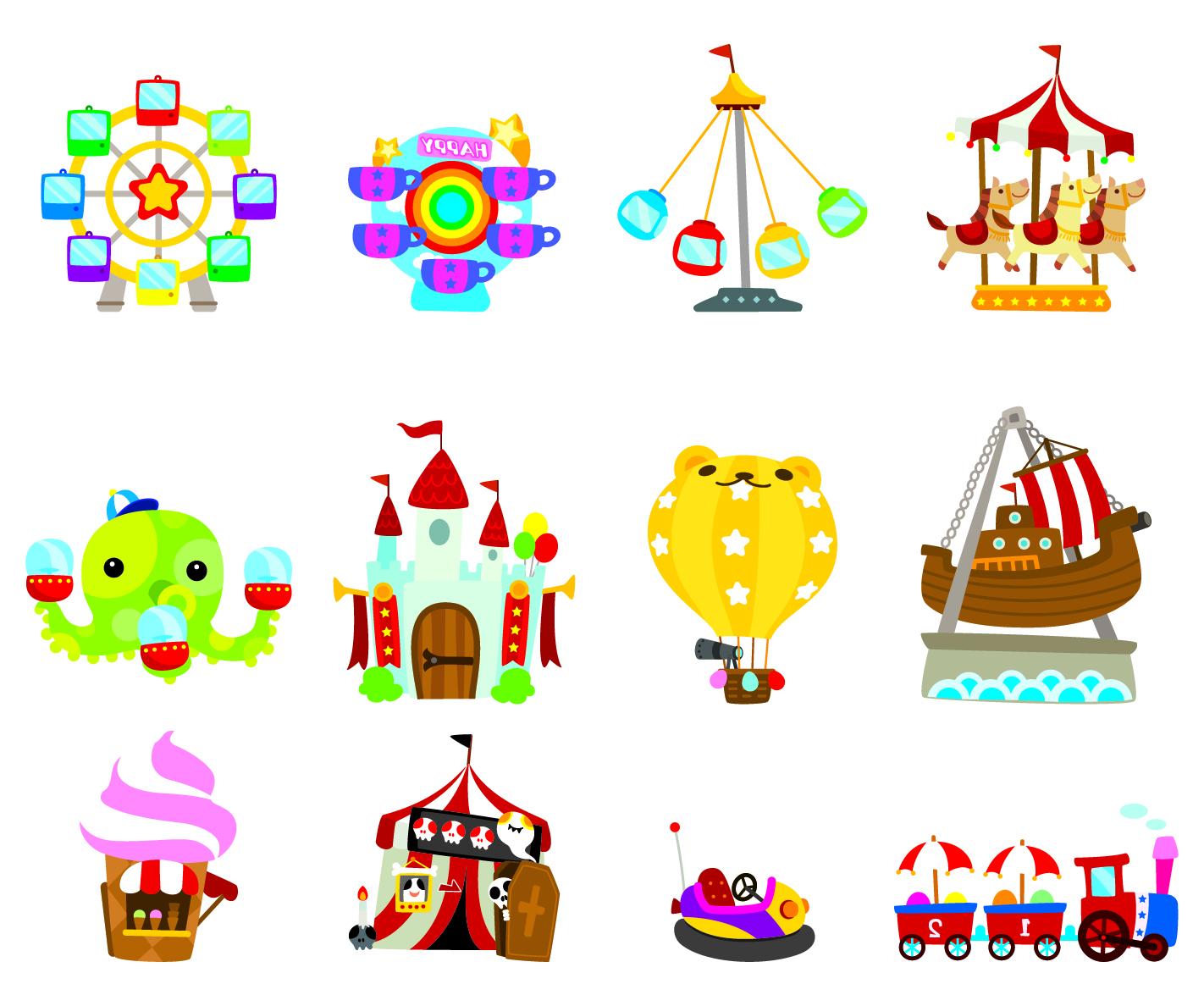 1422x1188 Best Free Vector Cute Cartoon Icon Playground Drawing - Playground Drawing
