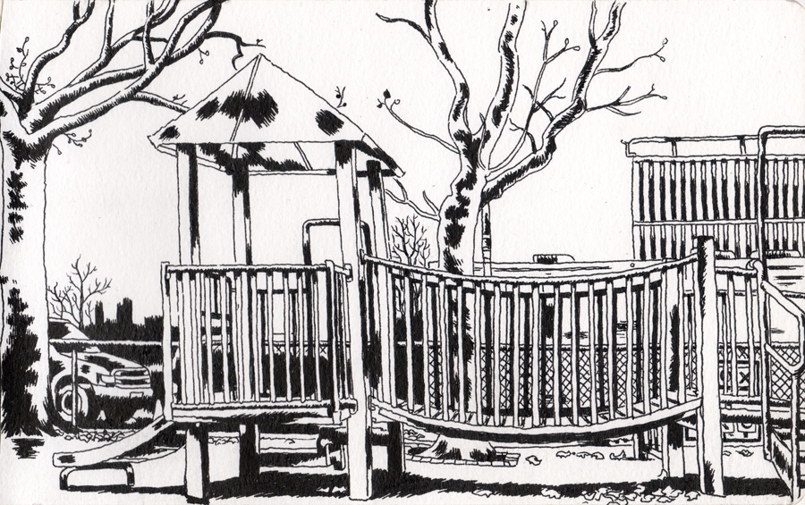  Playground Drawing at PaintingValley.com Explore collection of 