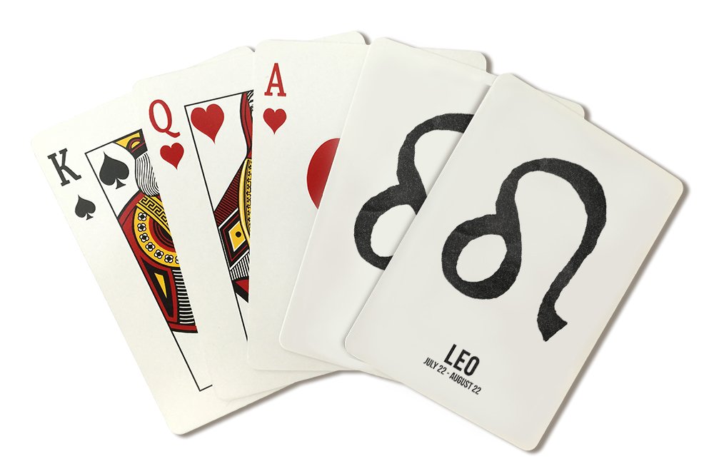 1000x667 Leo - Playing Cards Drawing