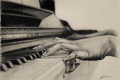 236x157 Best Drawing Piano Images Music, Music Notes, Sheet Music - Playing Piano Drawing