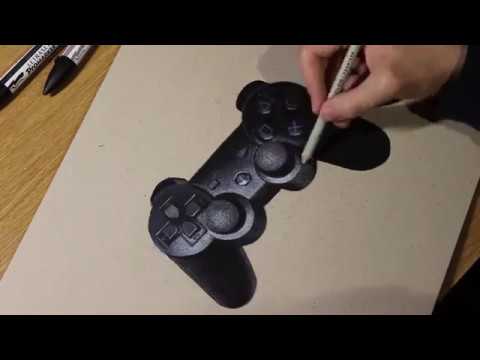 480x360 Playstation Controller Drawing - Playstation Controller Drawing