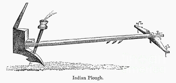 600x282 india plough, tote bag for sale - Plough Drawing