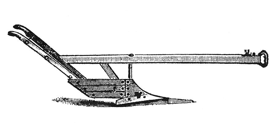 Чертеж ручного плуга