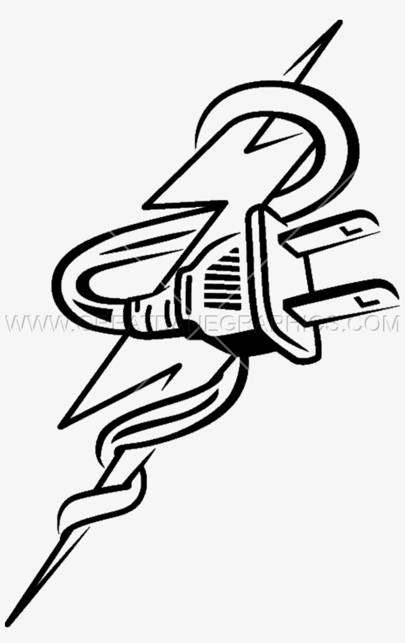 820x1303 lightning bolt plug - Plug Drawing