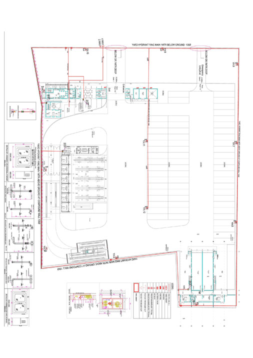506x716 Plumbing Piping Design Drafting Services - Plumbing Drawing