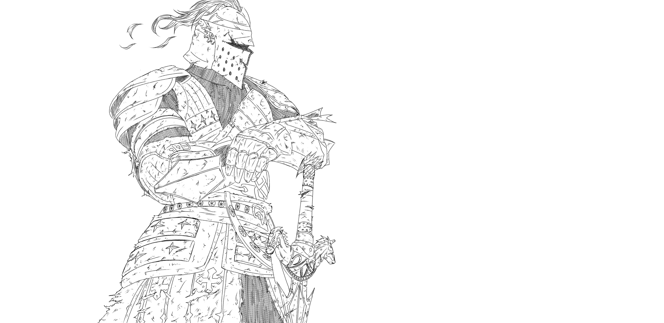 2220x1080 update warden line drawing is done rework added plume you're - Plume Drawing