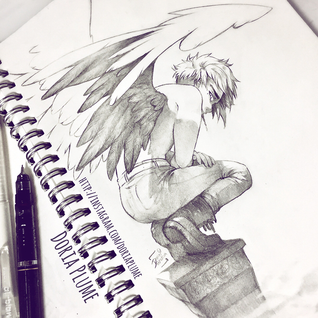 1080x1080 doria - Plume Drawing