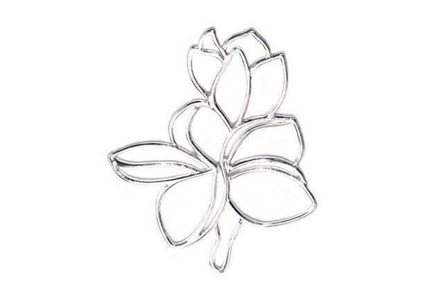 640x427 plumeria sterling silver amoracast - Plumeria Line Drawing