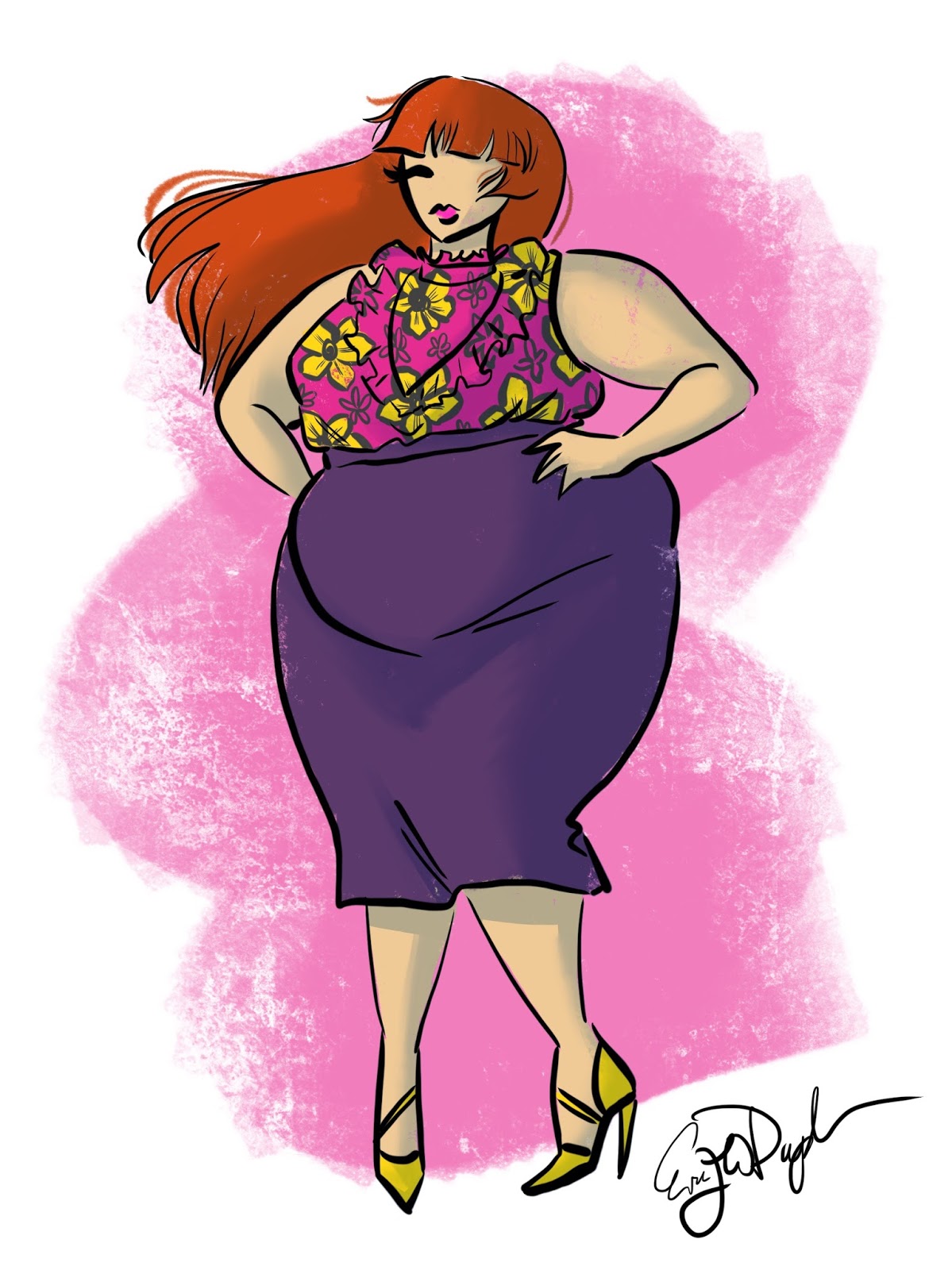 Plus Size Drawing at Explore collection of Plus