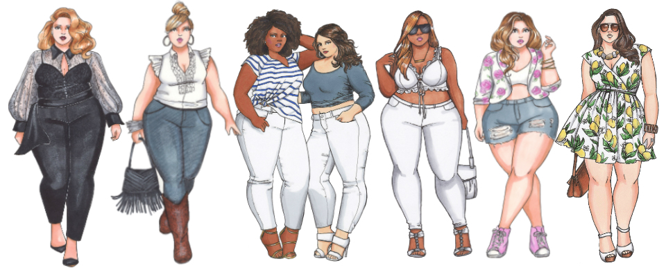 Plus Size Reference Drawing – NBKomputer