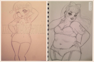320x213 My Oc Bettie Left - Plus Size Figure Drawing
