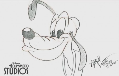 500x320 Learn To Draw - Pluto Cartoon Drawing