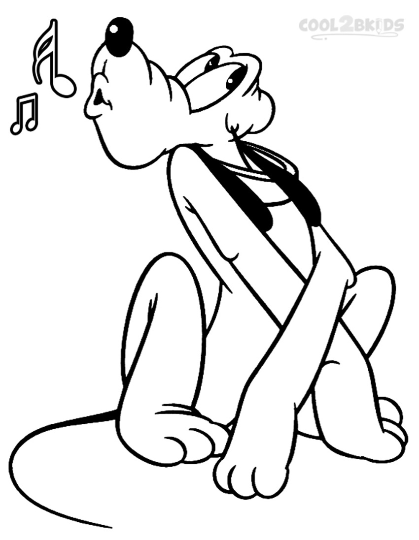 850x1097 pluto cartoon drawing - Pluto Cartoon Drawing