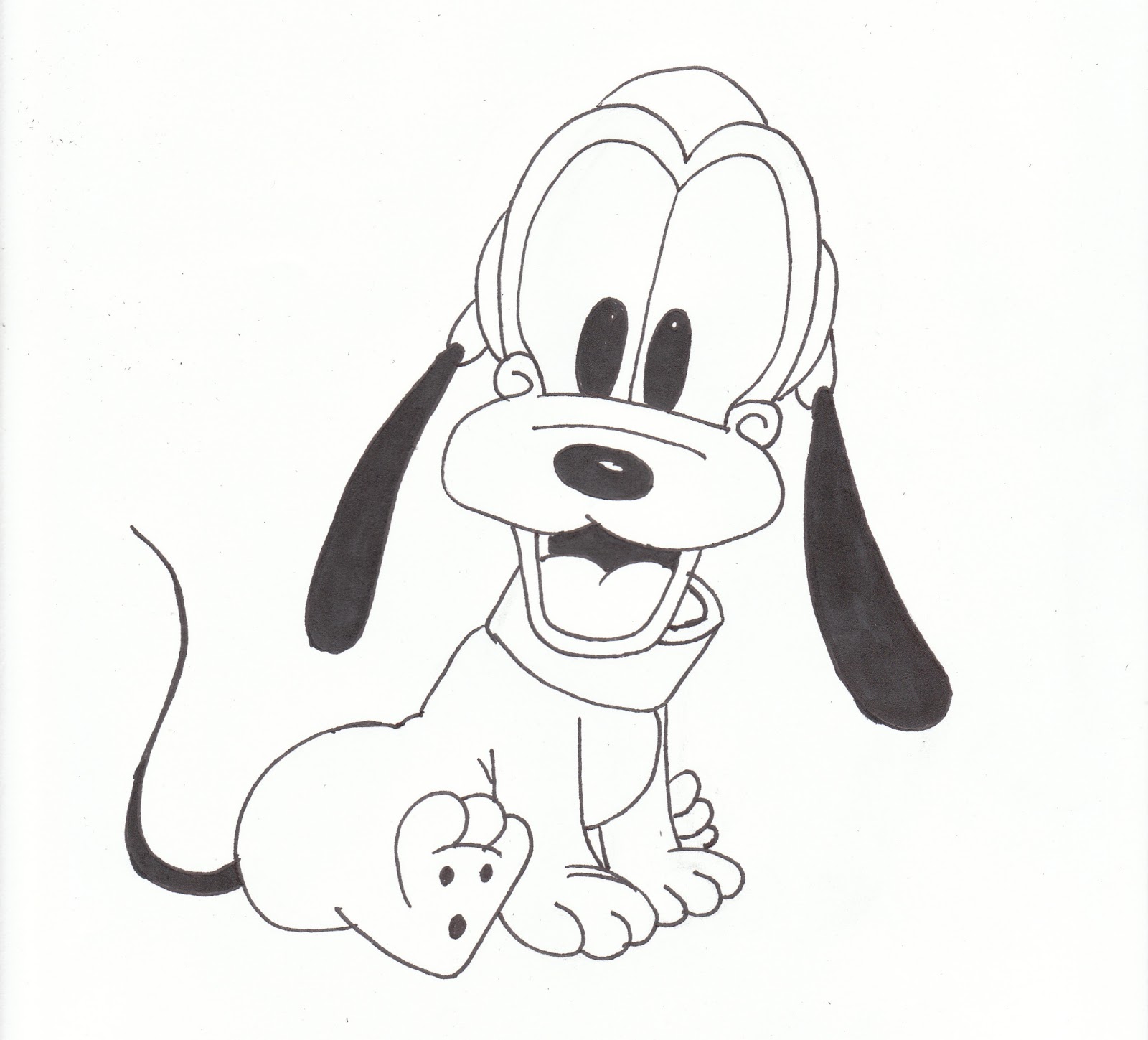 Pluto Disney Drawing at Explore collection of