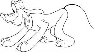 302x169 how to draw how to draw pluto the dog - Pluto Disney Drawing