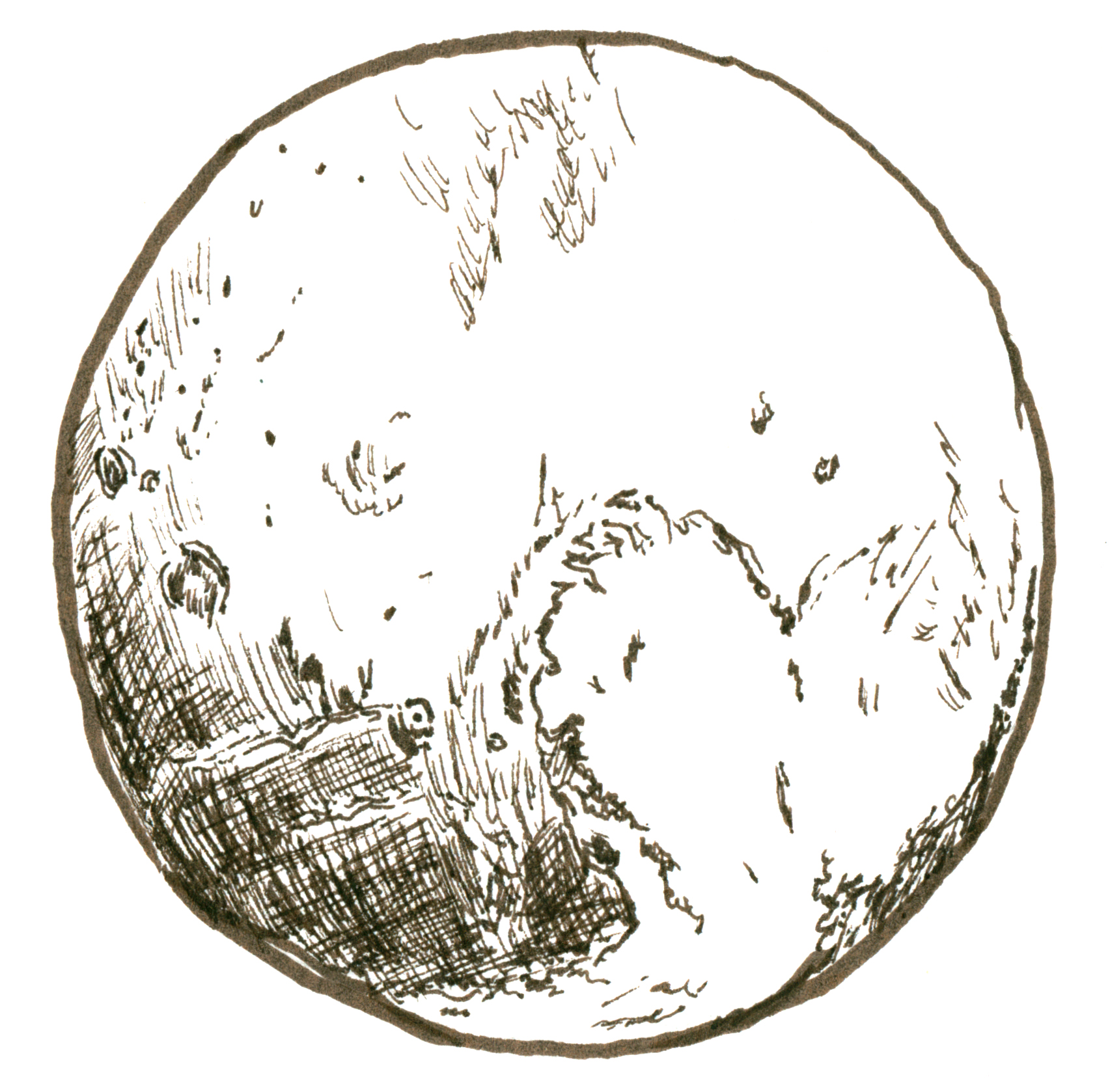 Планета Плутон раскраска