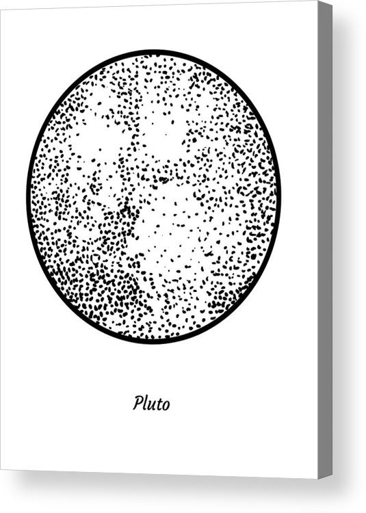 535x750 Pluto Planet Illustration, Drawing, Engraving, Ink, Line Art - Pluto Planet Drawing
