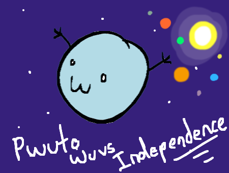 450x340 forum draw pluto - Pluto Planet Drawing