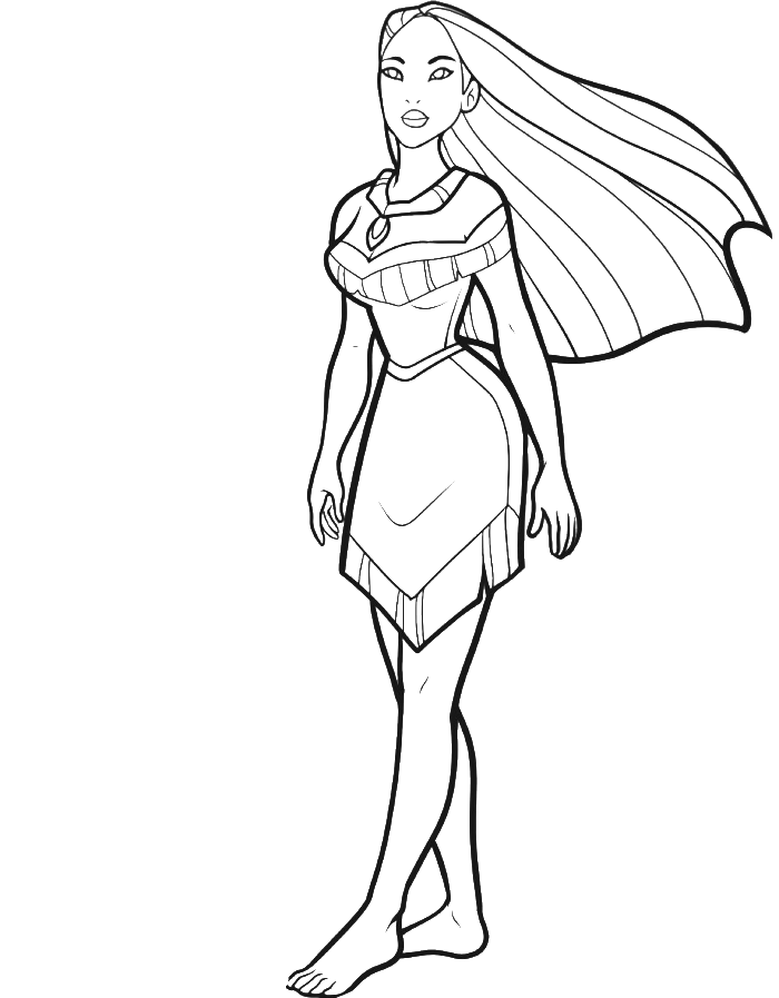 700x897 collection of free disney drawing pocahontas download on ui ex - Pocahontas Drawing