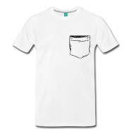 190x190 pocket drawing comic men's t shirt spreadshirt - Pocket Drawing
