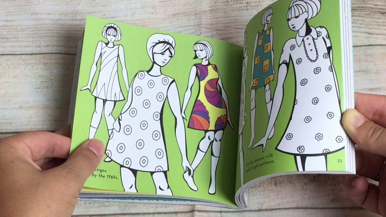 1280x720 a look inside the usborne pocket fashion drawing book - Pocket Drawing
