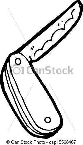 271x470 cartoon pocket knife - Pocket Knife Drawing