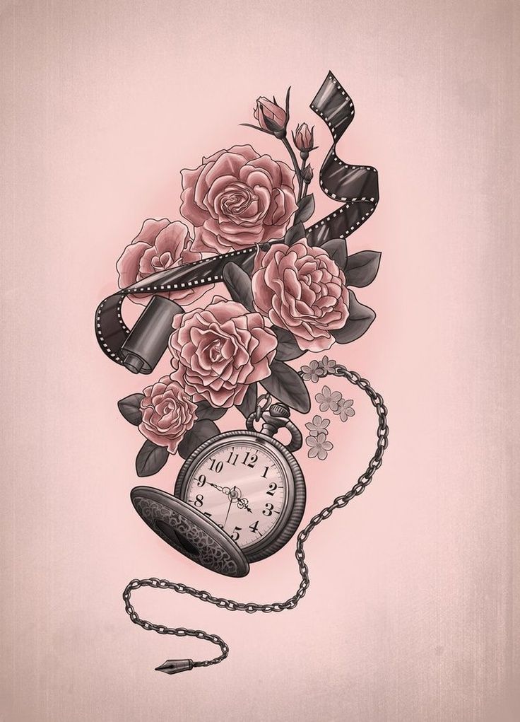 736x1021 Images About Drawings Or Something Like On We Heart It See - Pocket Watch Drawing Tumblr