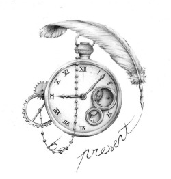 250x262 Clock Tattoo Tumblr - Pocket Watch Drawing Tumblr