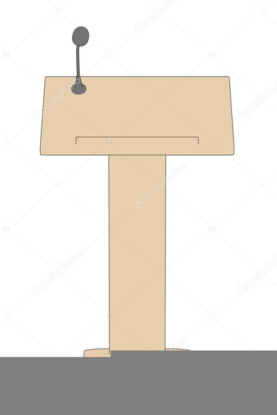 400x600 speech podium drawing free images - Podium Drawing