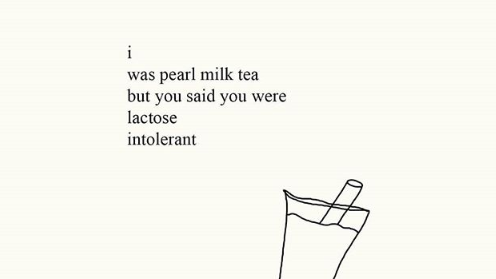 496x279 Please Enjoy These Rupi Kaur Inspired Poems About Bubble Tea - Poetry Drawings