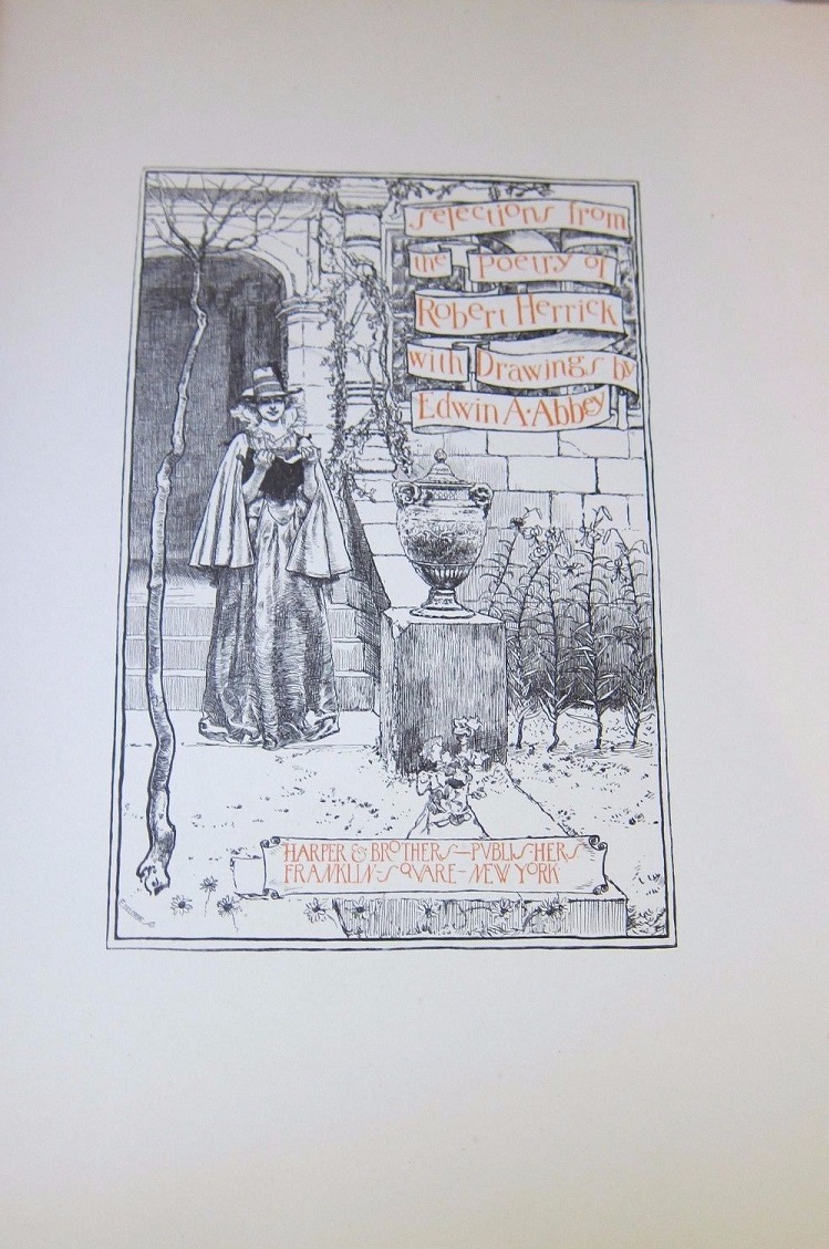 749x1129 Selections From The Poetry Of Robert Herrick With Drawings - Poetry Drawings