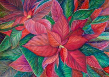 375x263 Poinsettia Drawing - Poinsettia Drawing