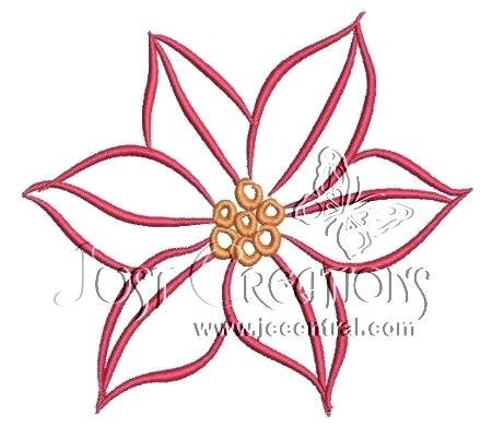 450x402 Poinsettia Outline Poinsettia Outline - Poinsettia Drawing Outline